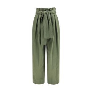 Balmain Women High-Waisted Serge Pants